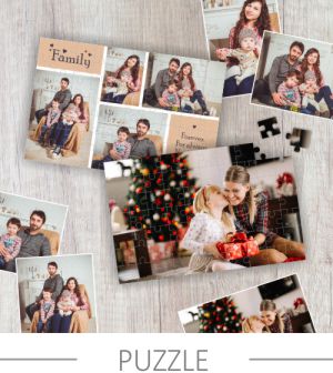 Holzpuzzle mit Rahmen A4 Holzpuzzle mit Rahmen A4