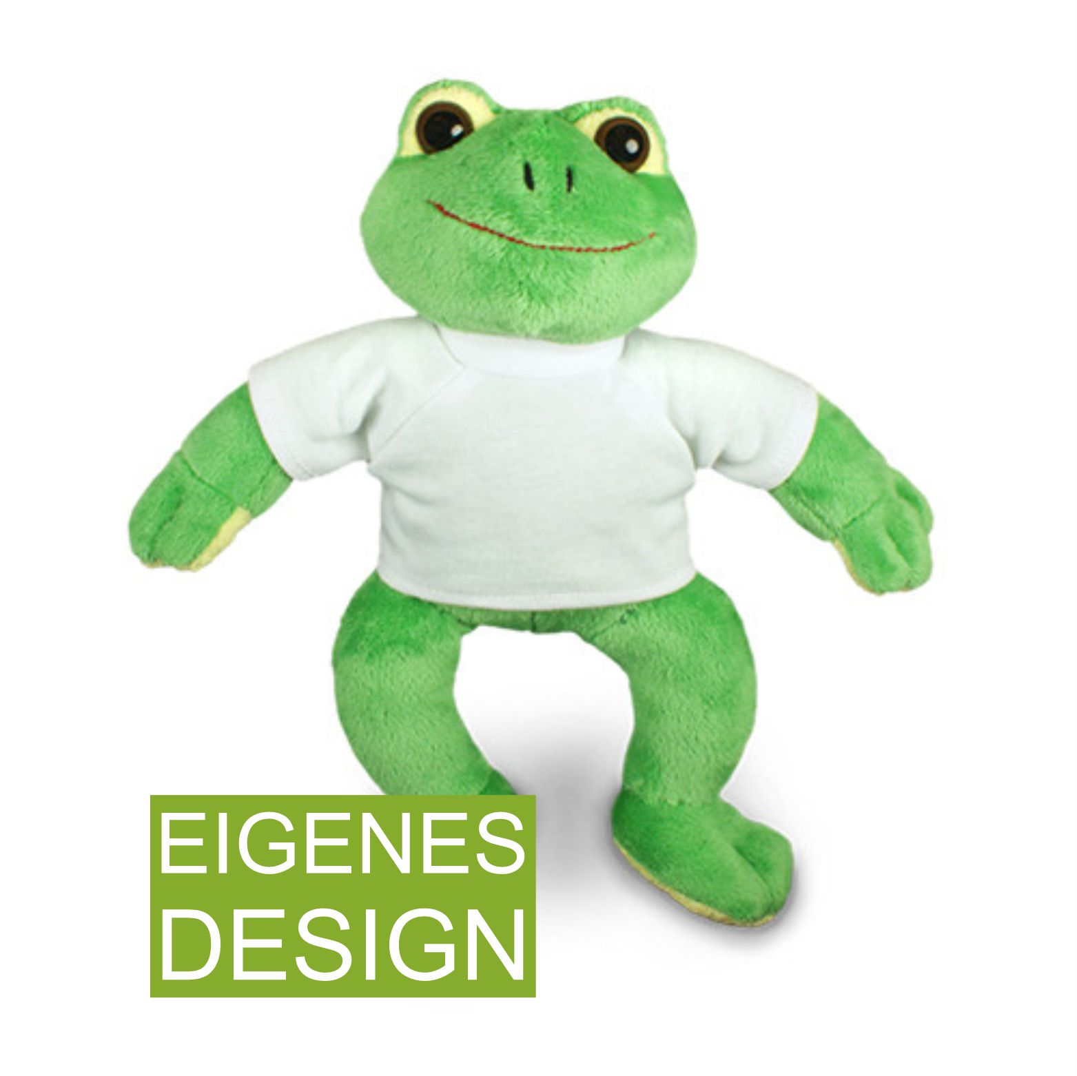 Frosch "Freddy" incl. Wunschmotiv Frosch "Freddy" incl. Wunschmotiv