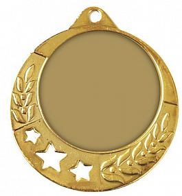 Eisen-Medaille Ø 70 mm - gold
