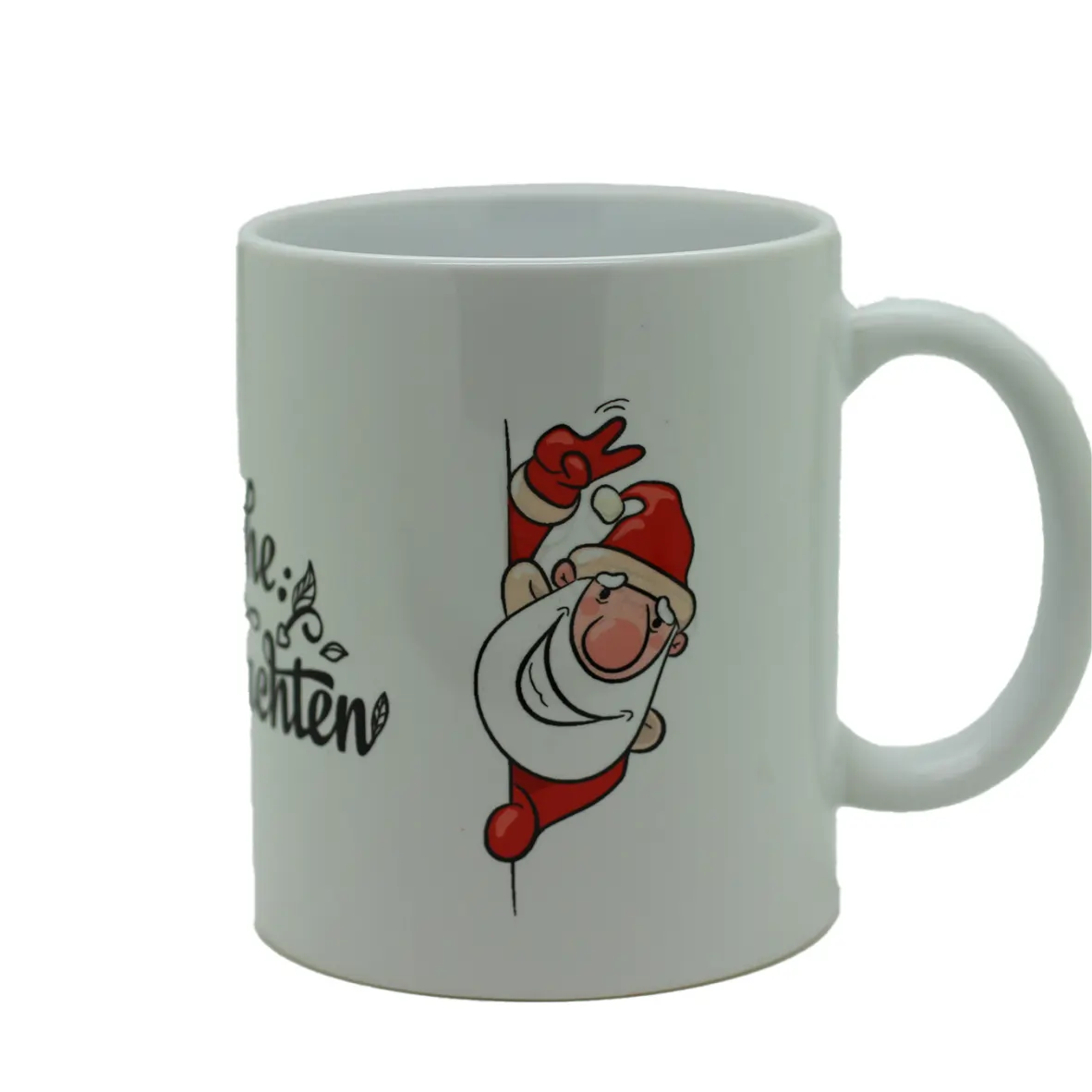 tasse, weihnachtsmann, weihnachtsthema, keramik, becher