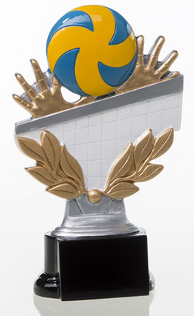 Resinfigur Volleyball / Höhe 180 mm