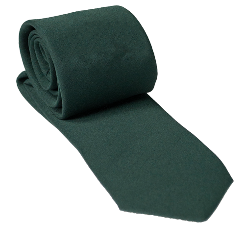Krawatte grün, Shantung