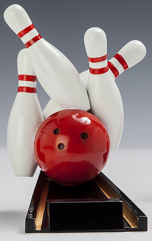 Resinfigur Bowling 180 mm Resinfigur Bowling 180 mm