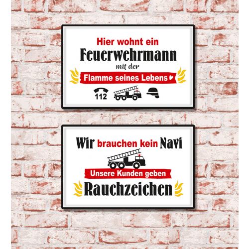 Metall Schild Weisheit Feuerwehr Metall Schild Weisheit Feuerwehr
