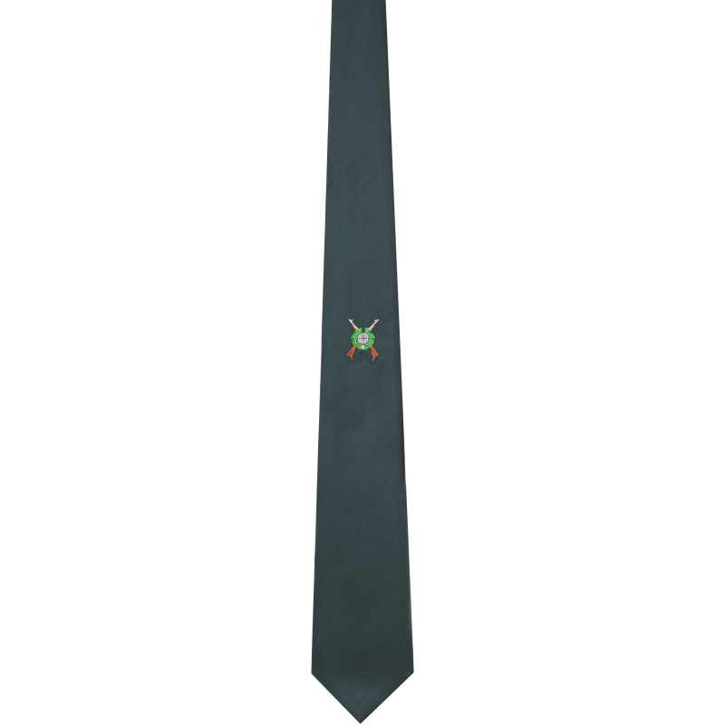 Schützenkrawatte, gesticktes Motiv