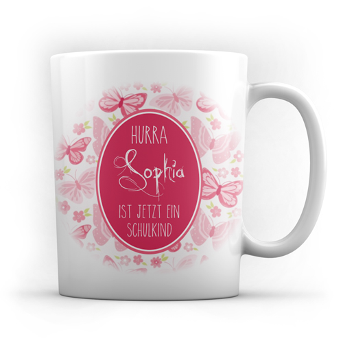 Tasse für Schulkinder