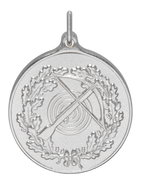 Medaille versilbert
