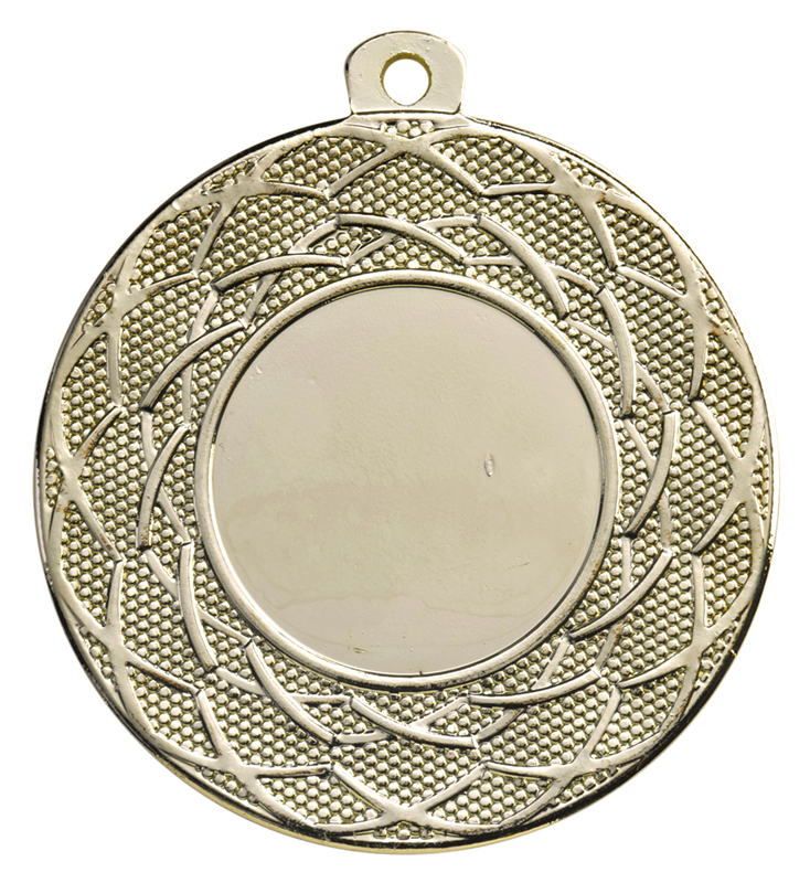 Medaille mit Randverzierung