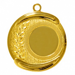 Zamak-Medaille Ø 50mm - gold Zamak-Medaille Ø 50mm - gold