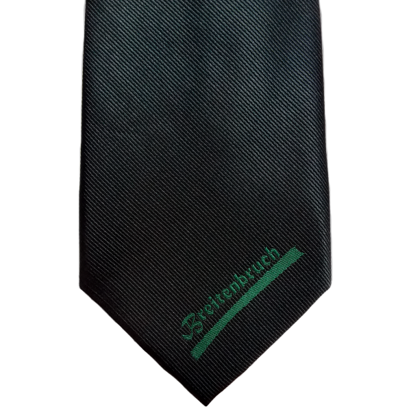 Polyester/Satin-Krawatte mit individuellem Motiv Breite: 60mm