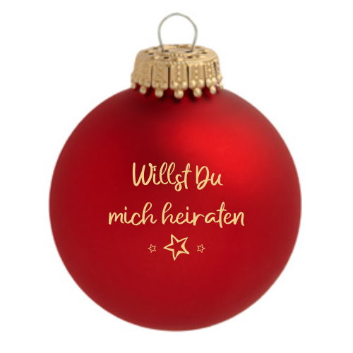 Weihnachtskugel Michelis