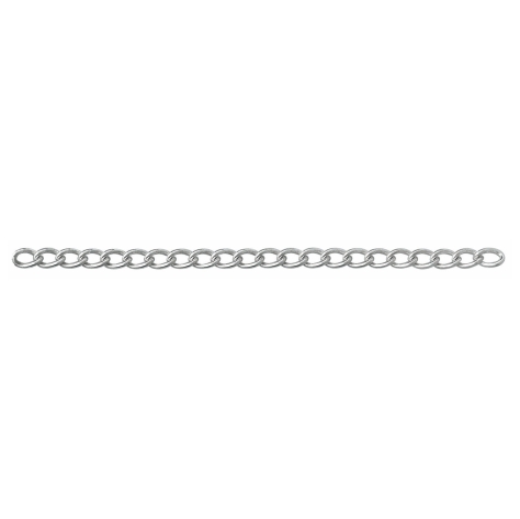 Kette versilbert per Meter