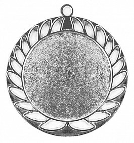 Zamak-Medaille Ø 70mm - silber Zamak-Medaille Ø 70mm - silber