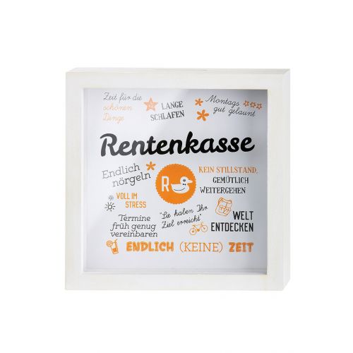 Spardose Rentenkasse