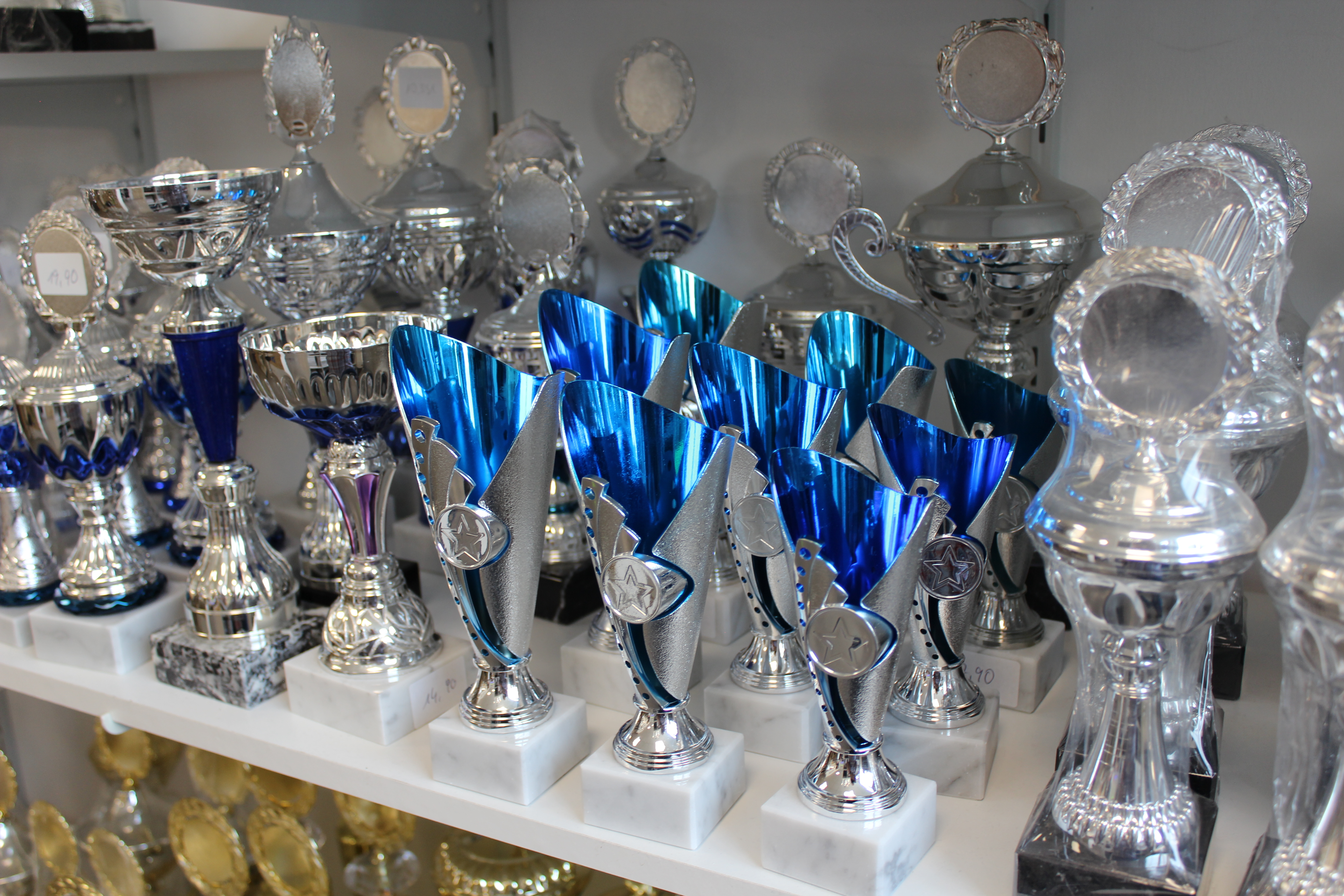 Pokale und MEdaillen bei EinzigArt