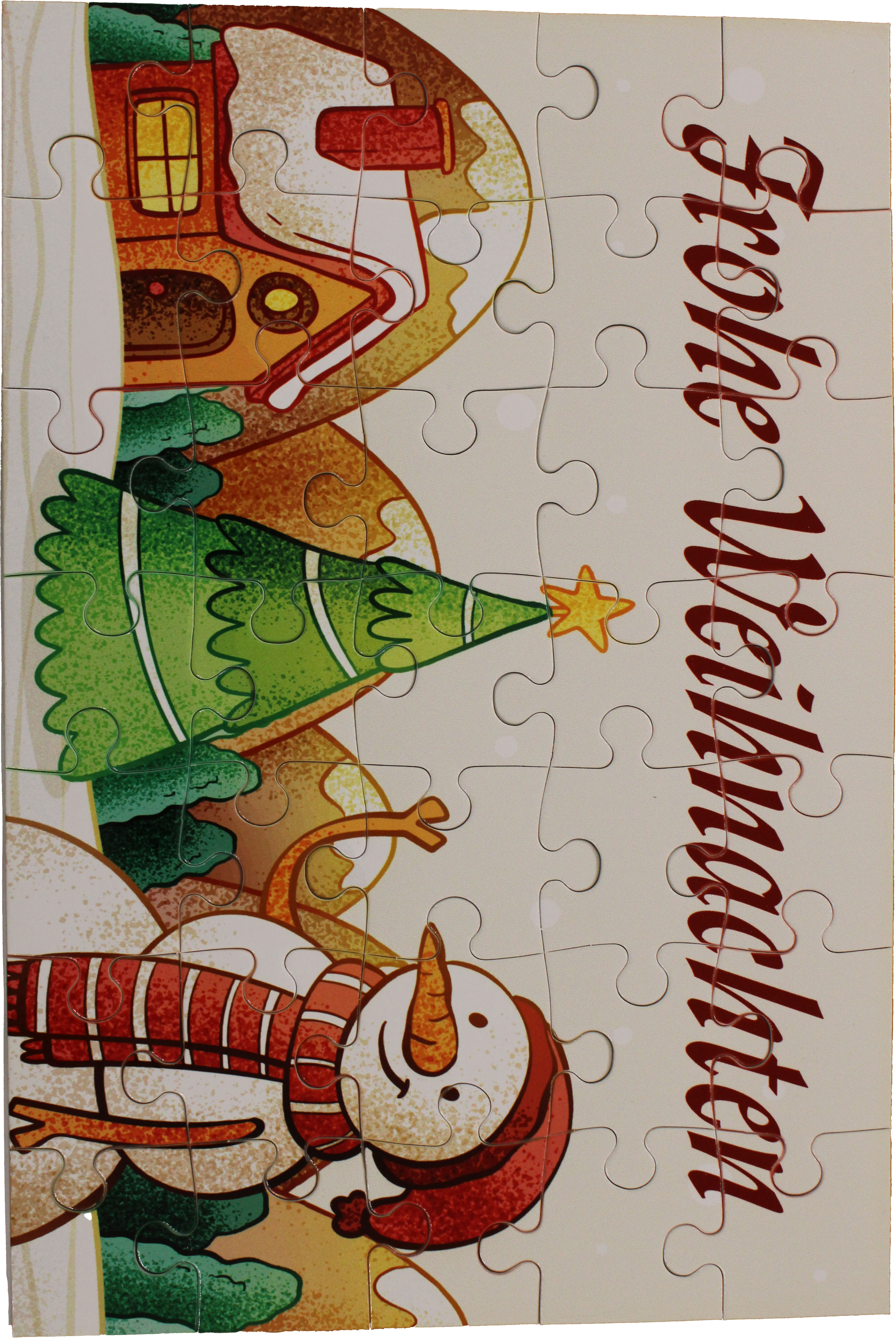 Puzzle Weihnachtsmotiv 35 Teile