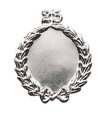 abzeichen_deumer_12901 Kranz versilbert mit langer Nadel