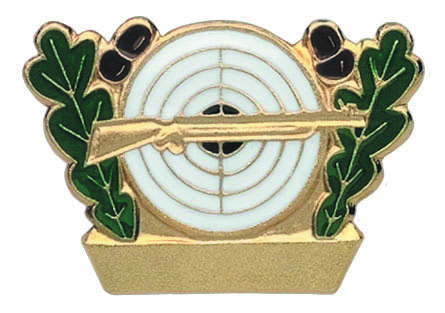 Schützenabzeichen versilbert Schützenabzeichen versilbert