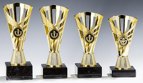 4er - Pokal Serie Bahram gold / schwarz 4er - Pokal Serie Bahram gold / schwarz