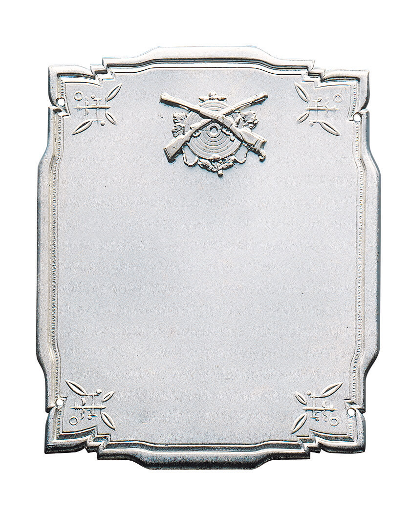 Fahnennagel Silber GROß mit Schützensymbol