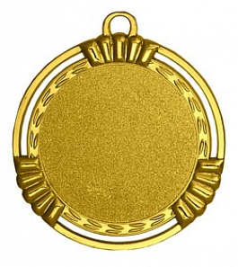 Zamak-Medaille Ø 70mm - gold Zamak-Medaille Ø 70mm - gold