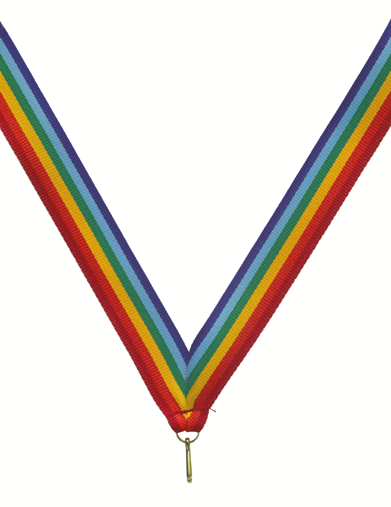 Medaillenband Regenbogen