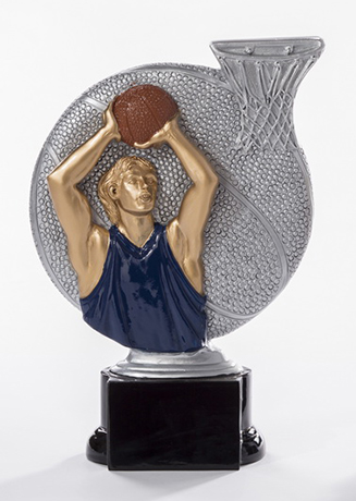 Resinfigur Basketballspieler 200 mm