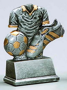 Resinfigur Fußball Höhe 110 mm