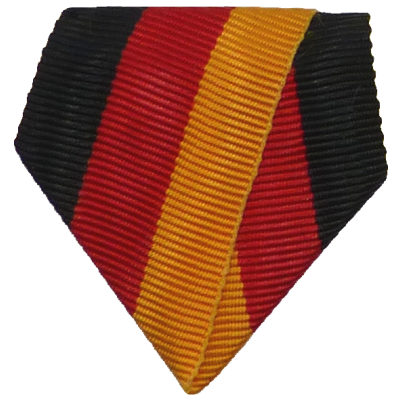 Banddreieck schwarz rot gold