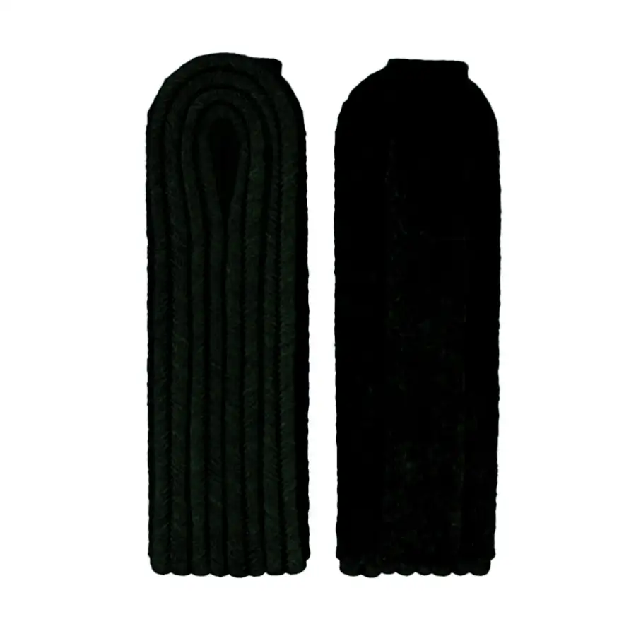 Schulterstücke vierstreifig schwarz auf schwarz Schulterstücke vierstreifig schwarz auf schwarz