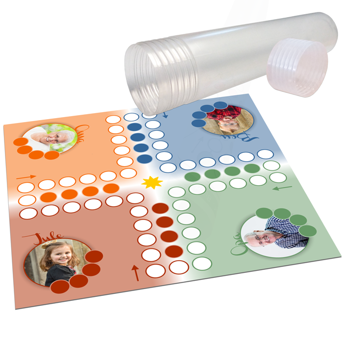Maxitafel 385 x 385 mm – Buntes Spielvergnügen mit Deinen eigenen Fotos!