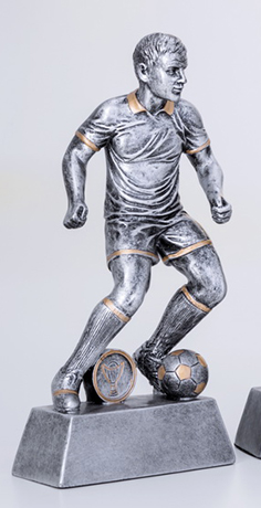 Resinfigur - Fußball Herren / Höhe 152 mm