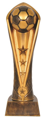Fußball Trophäe Höhe 310 mm Fußball Trophäe Höhe 310 mm