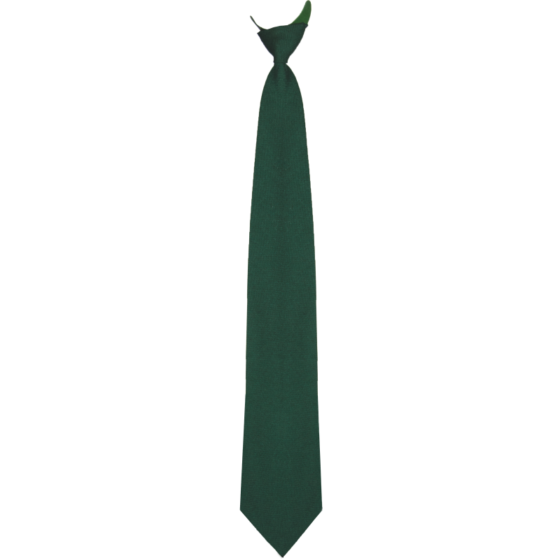 Schützenkrawatte grün mit Clip, uni Grüne Schützenkrawatte in uni mit Clip, normal lang und schmal zulaufender Form