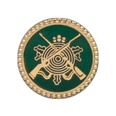 A39-29_auflage_abzeichen_gewehre Auflage Zielscheibe