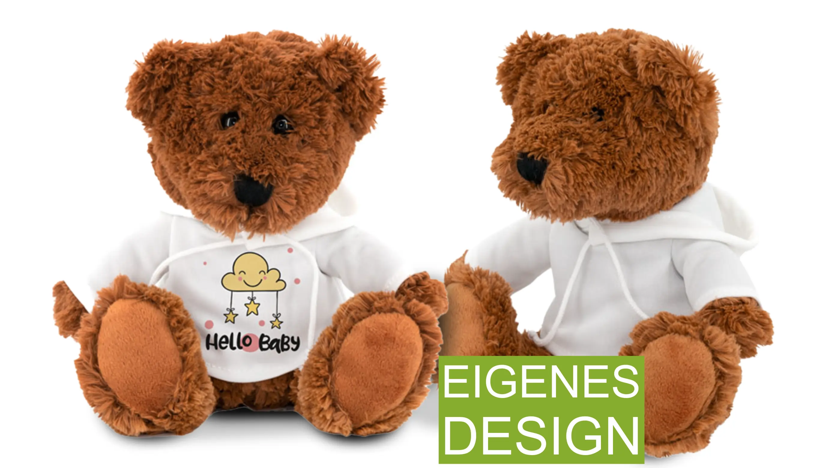 Teddy Tiko incl. Hoodie mit deinem Wunschmotiv Teddy Tiko incl. Hoodie mit deinem Wunschmotiv
