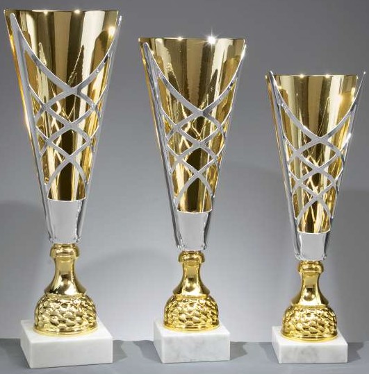 3er - Pokal Serie Emilia silber/gold