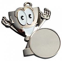 Bambini Cup Medaille - silber / Größe 42 x 46 mm Bambini Cup Medaille - silber / Größe 42 x 46 mm