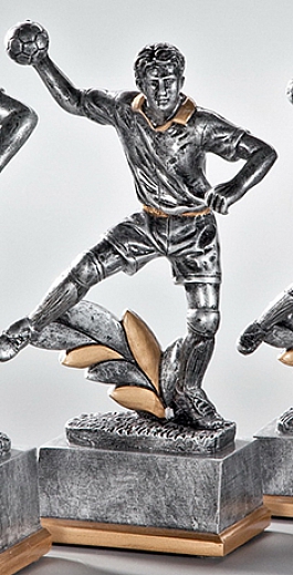 Resinfigur Handball - Herren / Höhe 220 mm