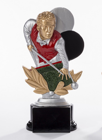 Resinfigur Billardspieler 160 mm