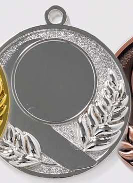 Zamak-Medaille Ø 50mm - silber