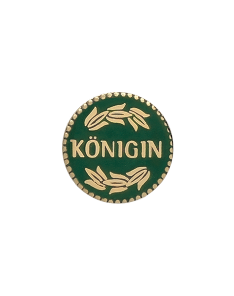 Auflage Königin vergoldet ohne Befestigung