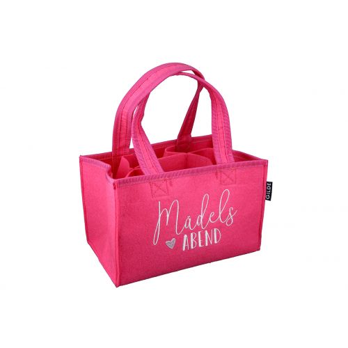 Filz Flaschentasche "Mädelsabend" Filz Flaschentasche "Mädelsabend"