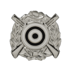 A51-6_auflage_abzeichen_zielscheibe-silber_steinhauer Auflage/Abzeichen "Zielscheibe"