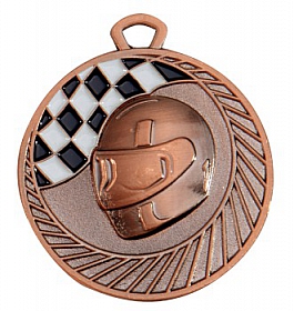 Medaille Motorsport Ø 50 mm - bronze