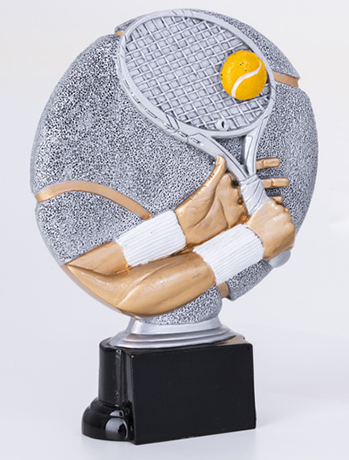 Resinfigur Tennis - Höhe 180 mm Resinfigur Tennis - Höhe 180 mm