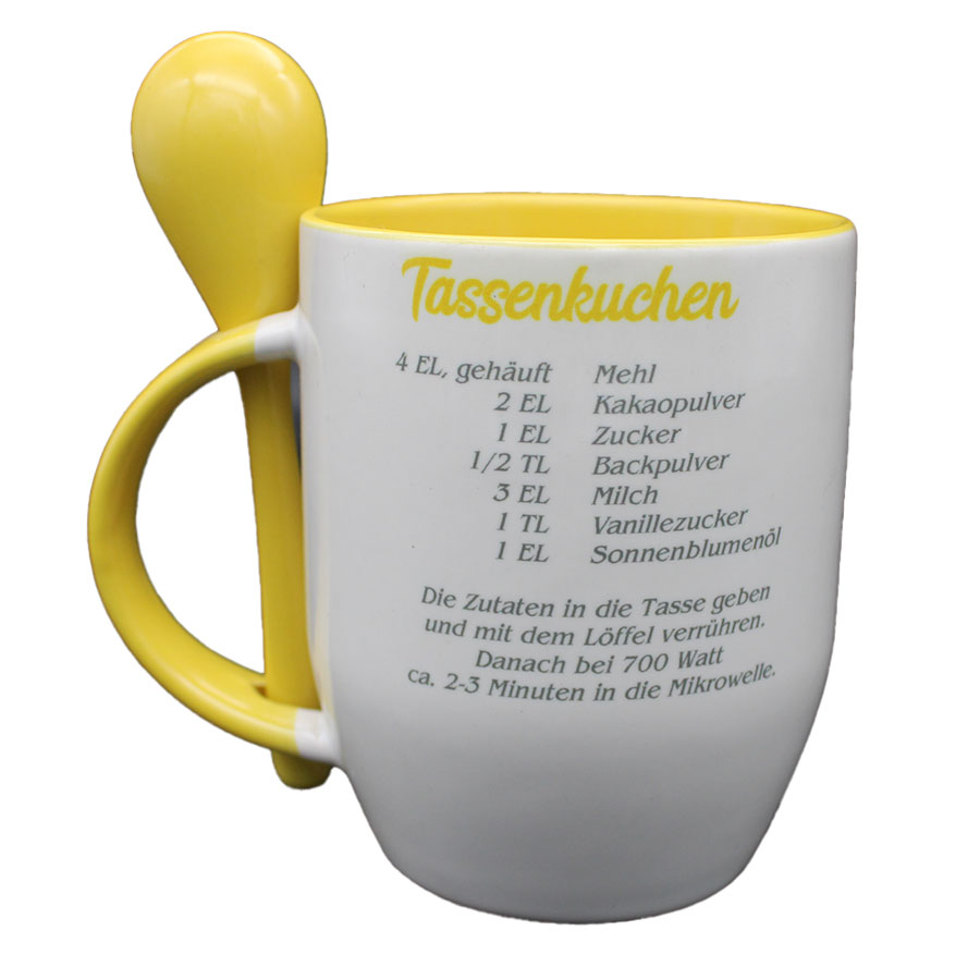 Kuchentasse ohne Kuchen - ohne mich