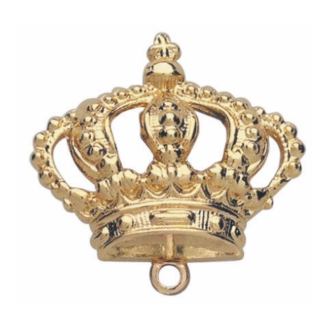 Krone versilbert