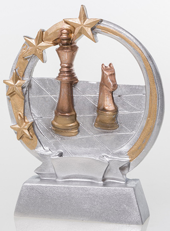 Resinfigur Schach - Höhe 125 mm