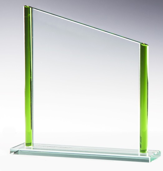 Glaspokal grün - H 180 mm / B 180 mm Glaspokal grün - H 180 mm / B 180 mm